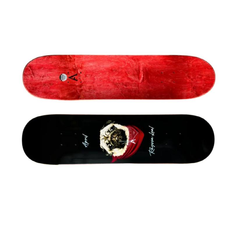 【KIDS用】APRIL - RAYSSA LEAL - SLINKY 7.5” Shape Maple April Skateboard 8.0 Rayssa Leal Slinky - Virtual